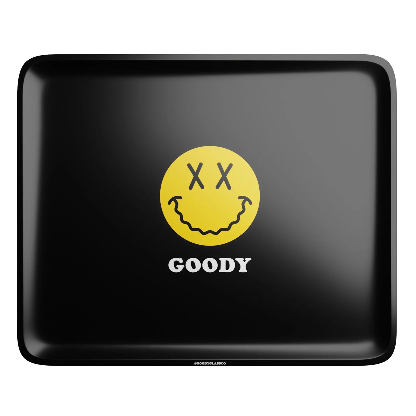 Goody Glass - Black Big Face Rolling Tray