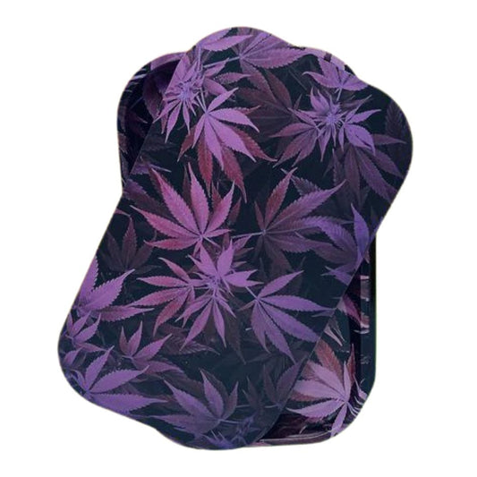 Leaf Pattern Rolling Tray & Lid